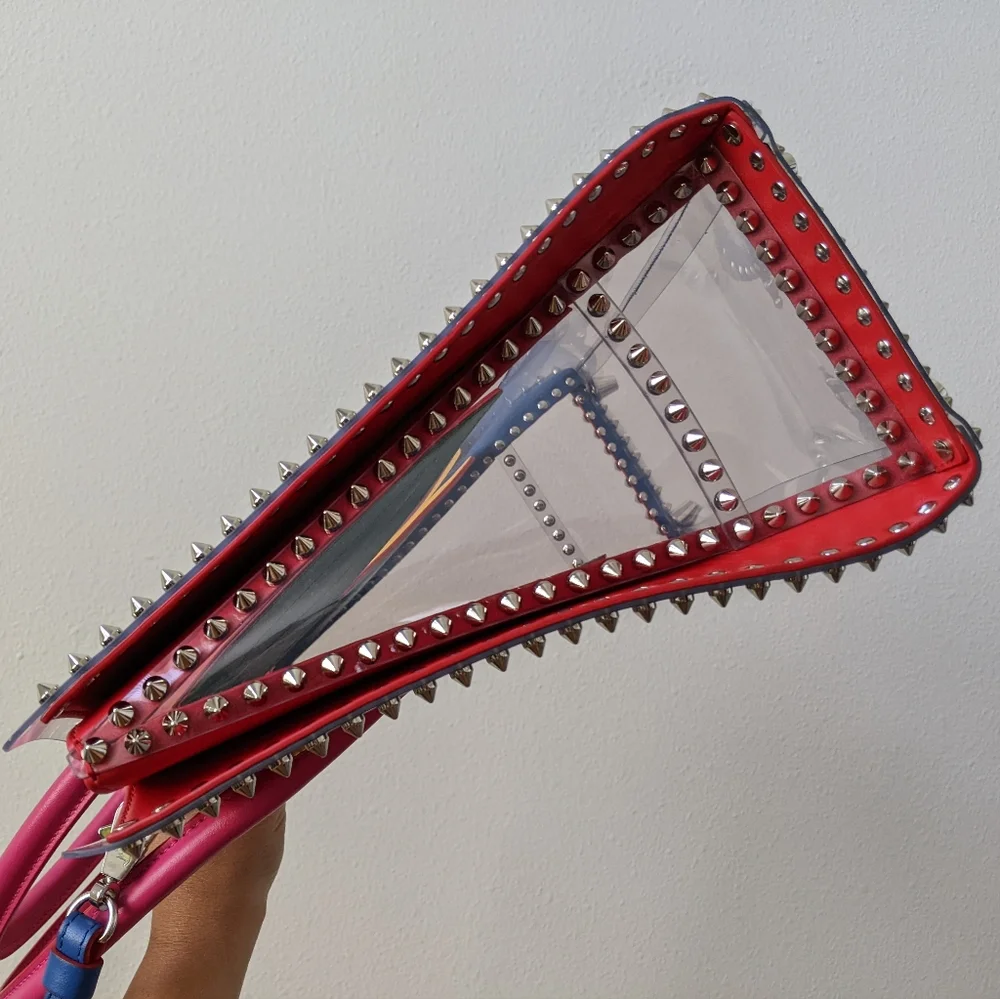Christian Louboutin Paloma Clear PVC Bag